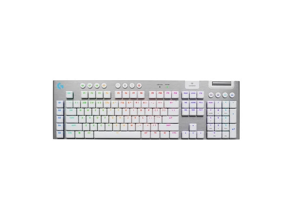 920-012685 | Logitech | G915 X LIGHTSPEED Tactile Wireless Full-Size Gaming KeyboardWhite