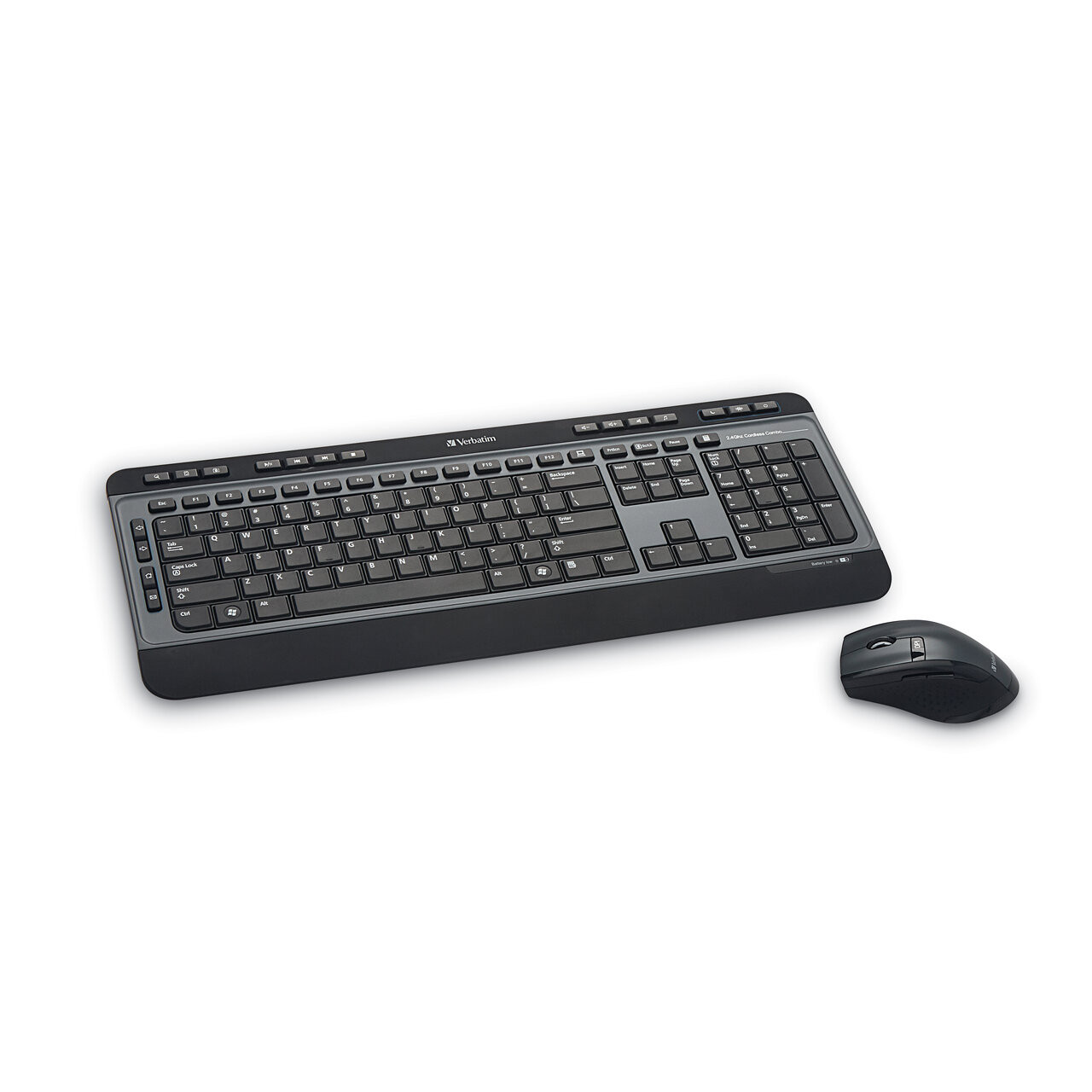 99788 | Verbatim | Wireless Multimedia Keyboard and 6-Button Mouse Combo