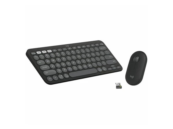 920-012061 | Logitech | Pebble 2 Combo Keyboard & MouseUSB Type A Wireless Bluetoot