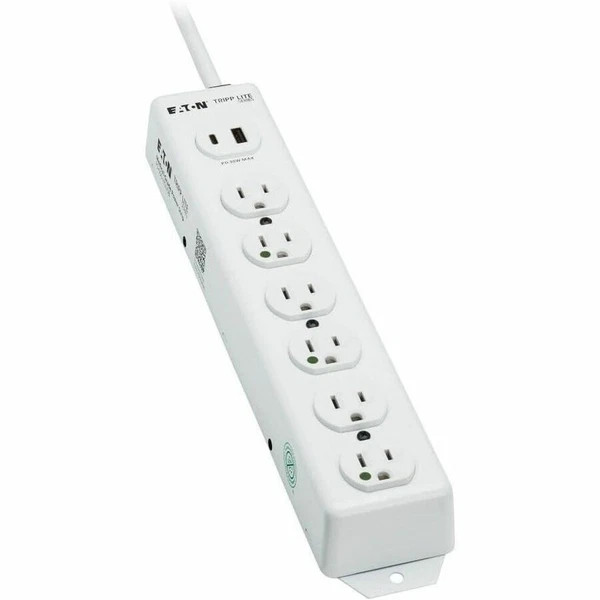 UL1363 | Tripp Lite | Safe-IT 6-Outlet Medical-Grade Power Strip 15ft Cord
