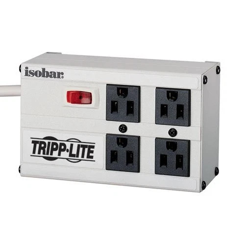 ISOBAR4 | Tripp Lite | Isobar Ultra Surge 4 outlet 6' Cord Metal Housing 3330 Joules