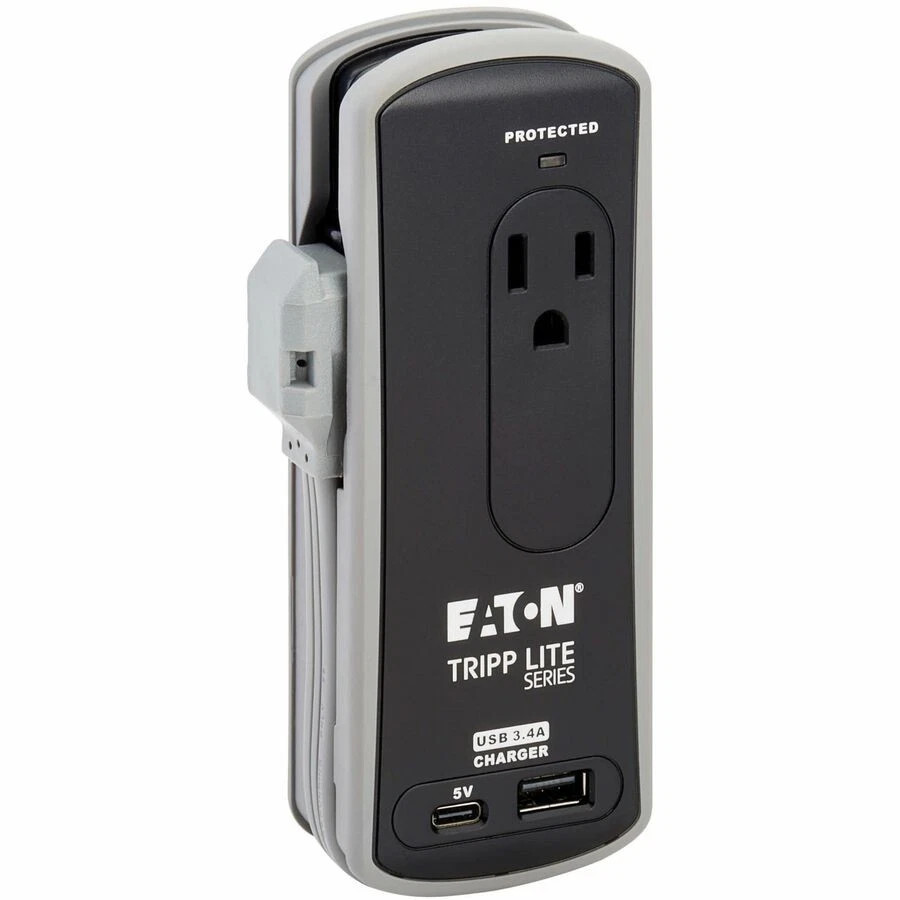 TRAVELER3USBC | Eaton | 2-Outlet Travel-Size Surge Protector