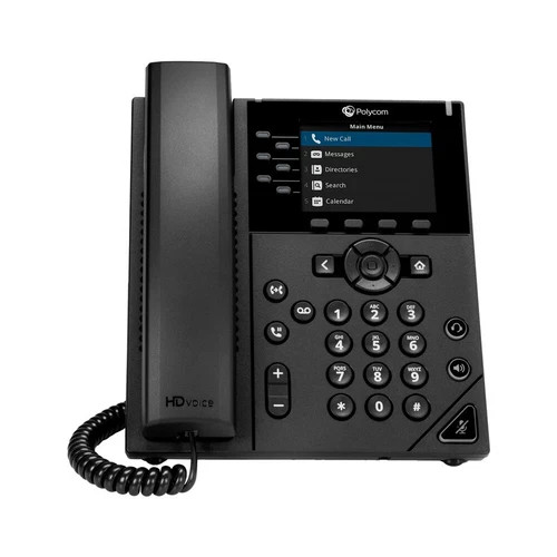 220048830025 | Poly | 350 Corded Desktop Wall Mountable IP Phone TAA PoE
