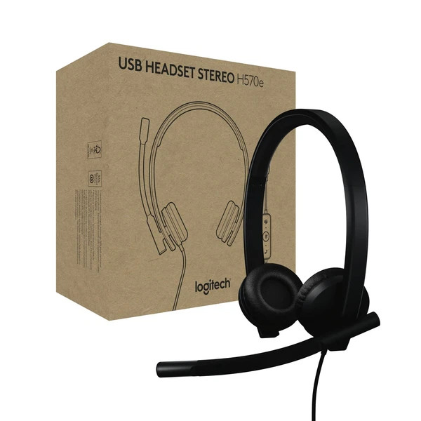 981001428 | Logitech | H570e USB Binaural Headset