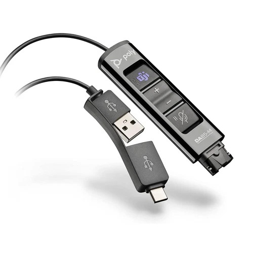 786C8AA | Poly | DA85M USB-A/USB-C Digital Adapter