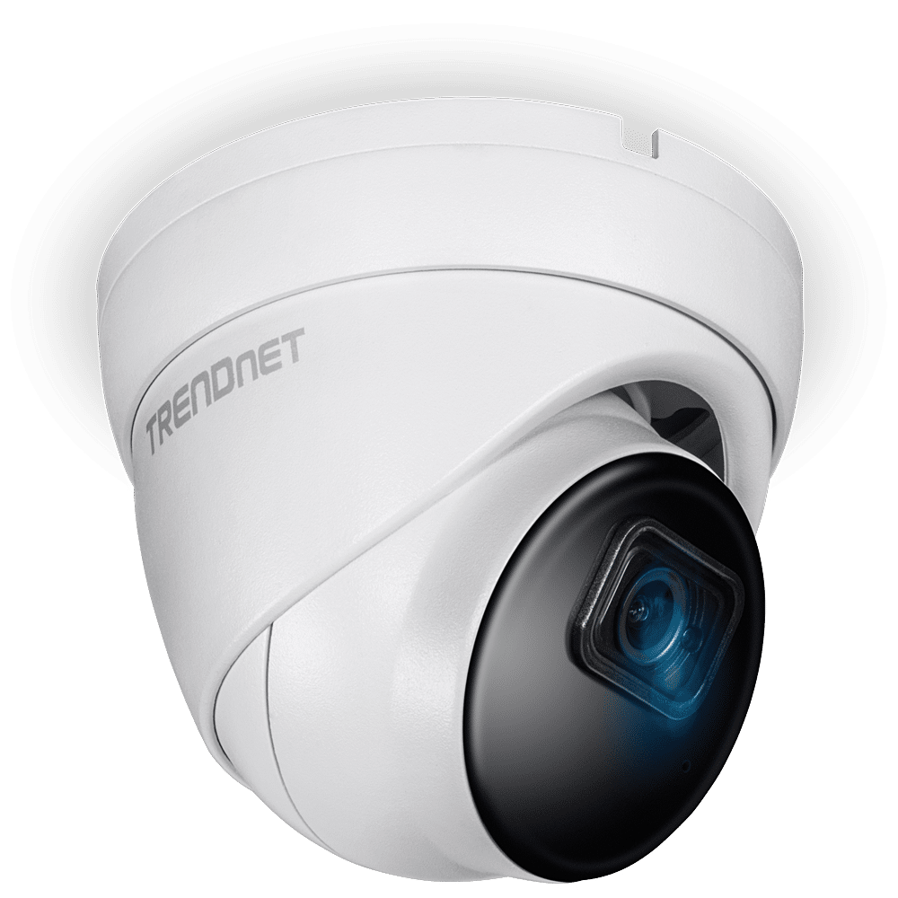 TVIP1515PI | TRENDnet | Indoor Outdoor 5MP H.265 PoE IR Fixed Turret Network Camera