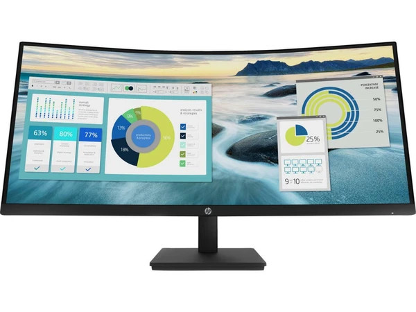 21Y56AA#ABA | HP | P34hc G4 34" UWQHD 3440 x 1440 2K 100 Hz HDMI DisplayPort USB