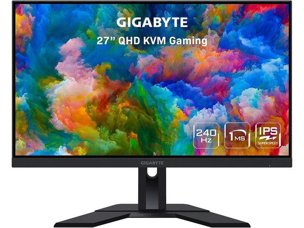 M27Q-X | Gigabyte | 27" 240Hz 1440P KVM Gaming Monitor 2560 x 1440 SS IPS Display