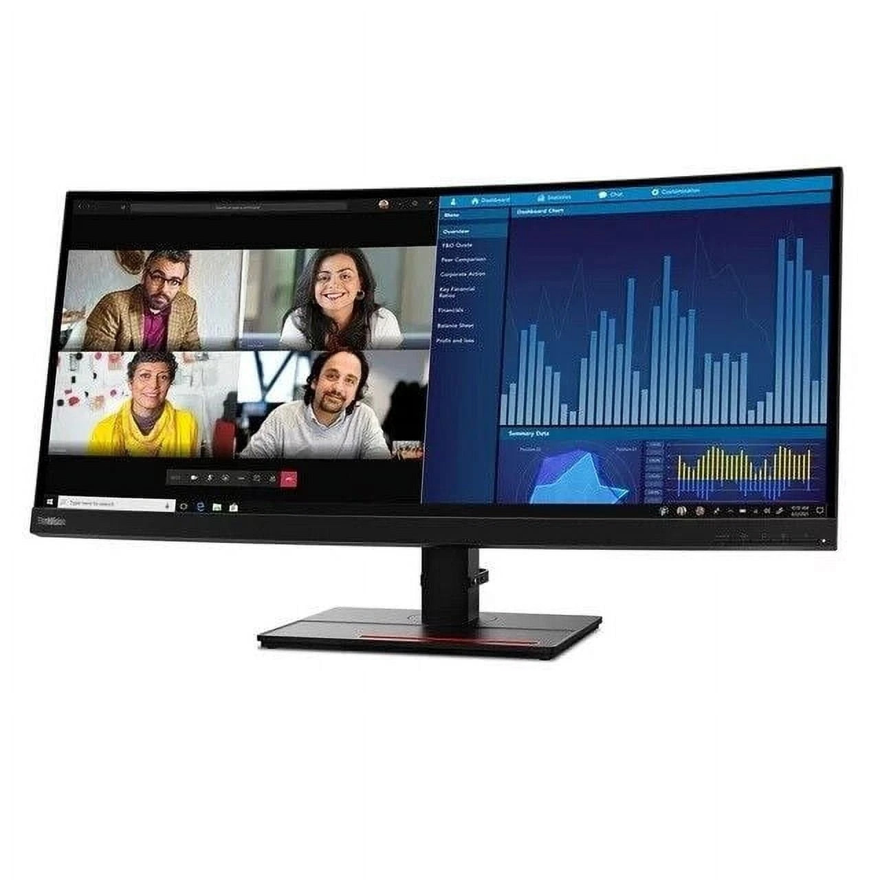 63F2RAR3U3 | Lenovo | ThinkVision P34w-20 34" Class UWQHD Curved Screen LED Monitor 21:9