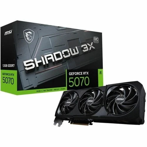 G5070-12S3C | MSI | RTX 5070 12G Shadow 3X OC
