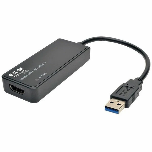 U344001HDMIR | Tripp Lite | USB 3.0 to HDMI Dual Monitor External Video Graphics Card Adapter