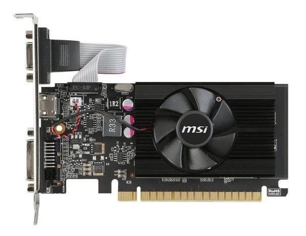 GT710 | MSI | Gt 710 2gd3 Lp Geforce Gt 710 Graphic Card 954 Mhz Core 2GB DDR3 Sdram
