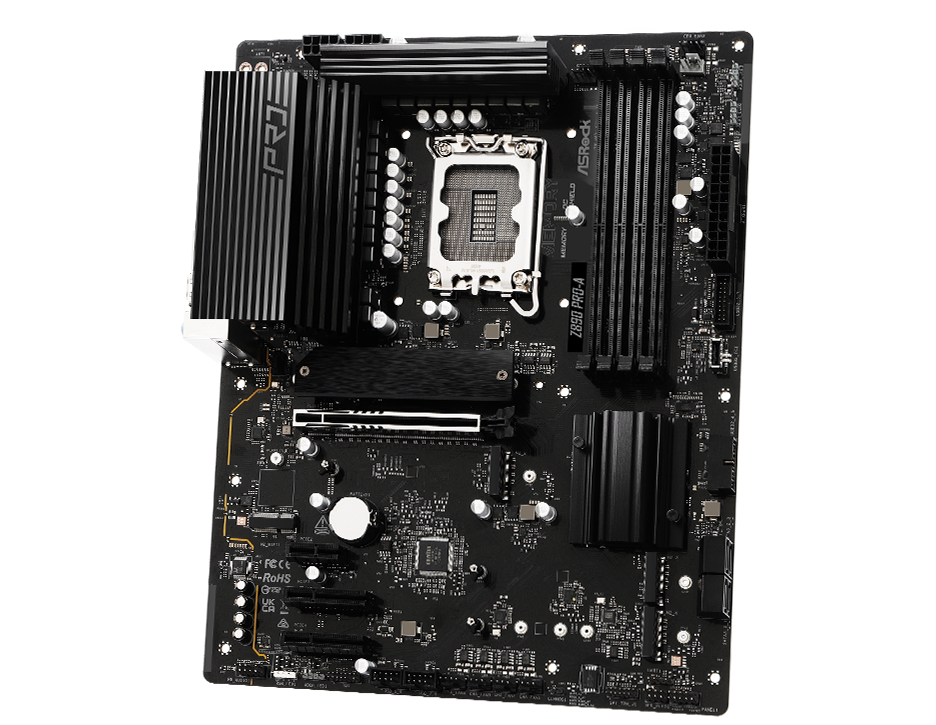 Z890 Pro-A | ASRock | LGA 1851 Intel SATA 6Gb/s ATX Motherboard