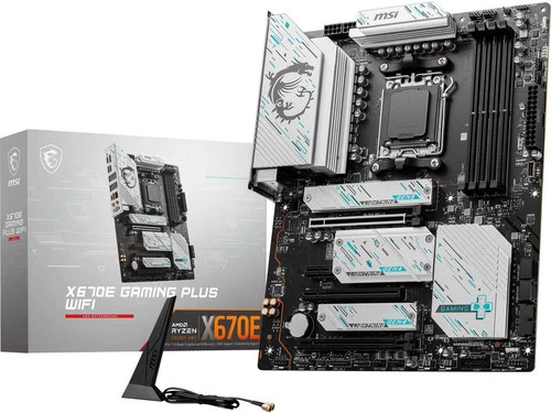 X670E | MSI | Gaming PLUS WIFI Gaming Desktop Motherboard