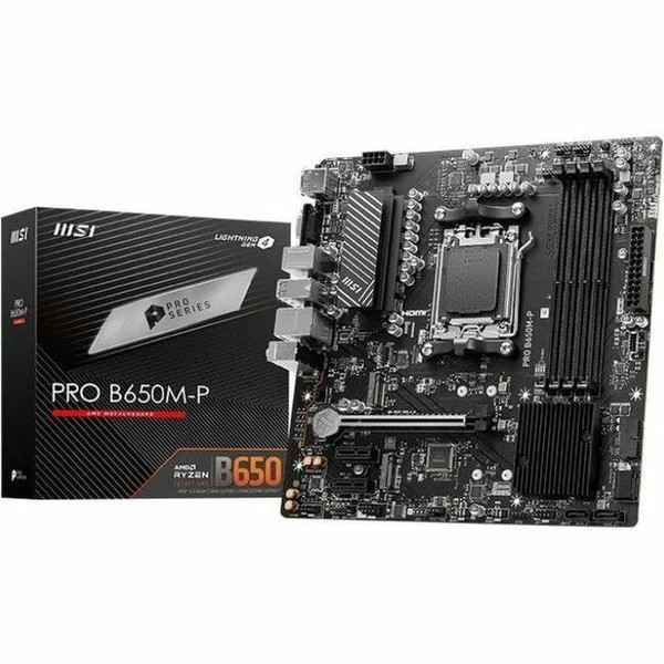 B650M-P | MSI | AMD AM5 DDR5 mATX Gaming Desktop Motherboard