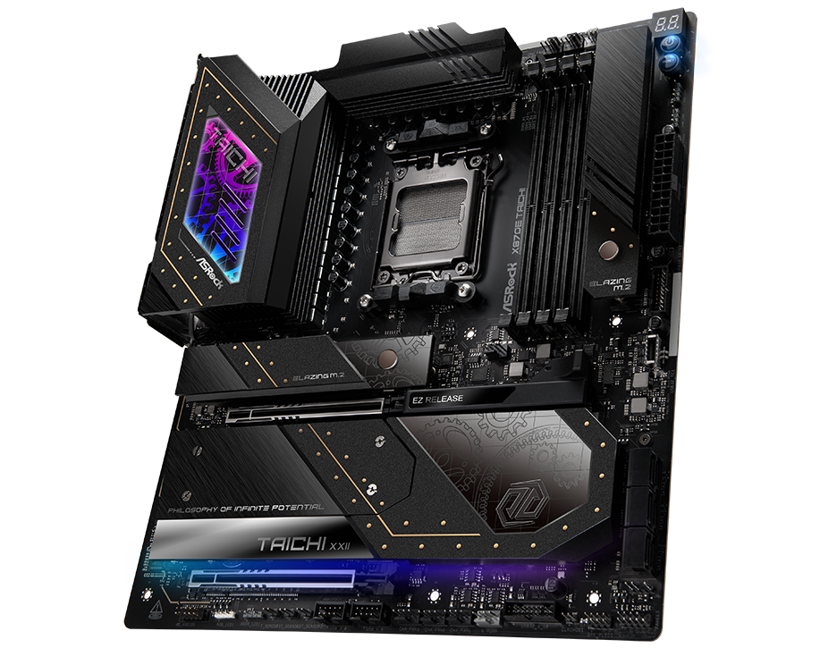 90-MXBP90-A0UAYZ | ASRock | X870E Taichi AMD Ryzen DDR5 WIFI 7 Motherboard