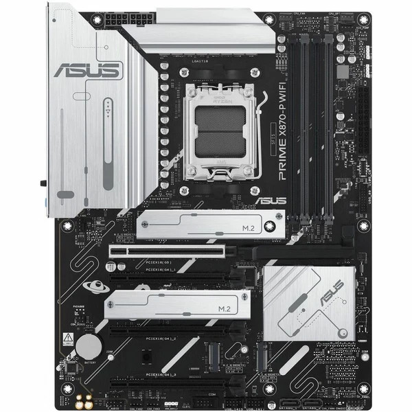 X870-P | Asus | PRIME WIFI AMD AM5 X870 ATX DDR5 PCIe 5.0 Motherboard