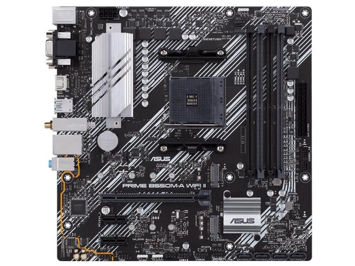 90MB19X0-M0AAY0 | AMD | Asus Prime B550M-A WiFi II AM4 3rd Gen Ryzen Micro ATX Motherboard