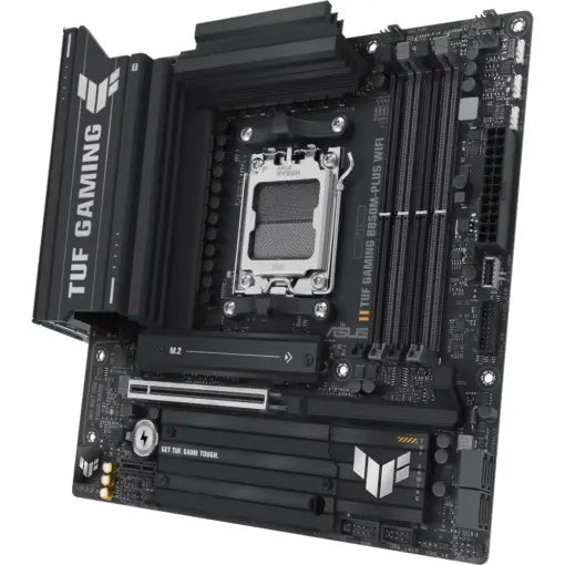 90MB1IY0-M0AAY0 | Asus | TUF Gaming B850M-PLUS WiFi AMD AM5 B850 mATX Motherboard 14+2+1 80A DrMOS