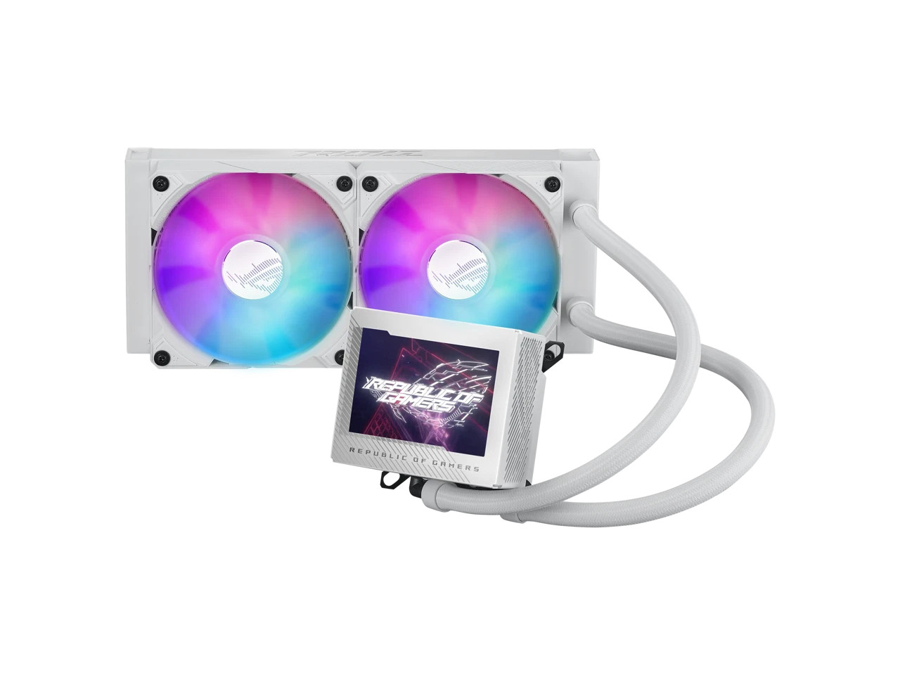 90RC00K2-M0UAY0 | Asus | ROG RYUJIN III 240 ARBG White Edition Cooling Fan