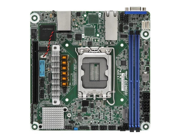 EC266D2I | ASRock | Rack Server Motherboard Mini-ITX 2x 1GLan Single Socket V1