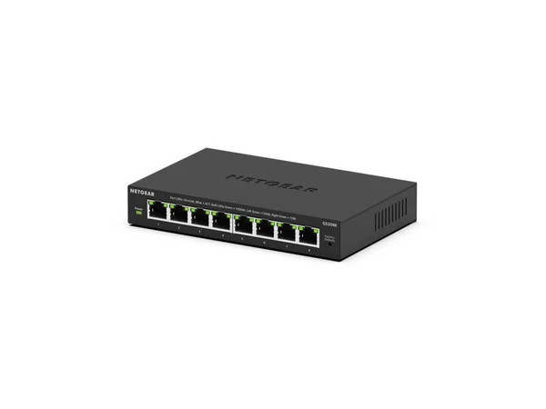 GS308E-400NAS | Netgear | 8-Port Gigabit Ethernet Plus Switch
