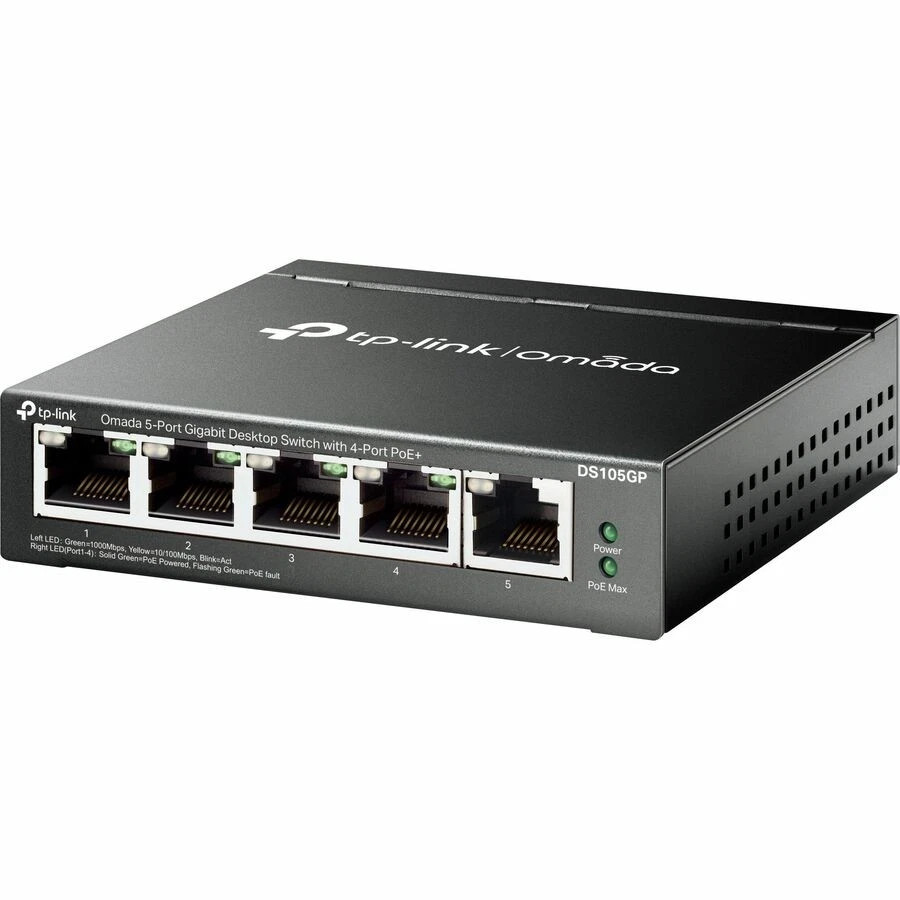 DS105GP | TP-Link | Omada 5-Ports Unmanaged Ethernet Switch
