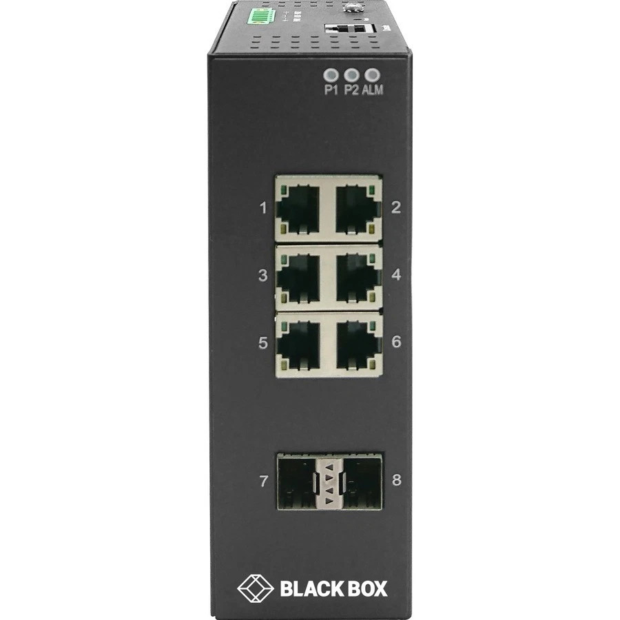 LIG1082A | Black Box | 8 Port Extreme Temperature Managed Switch
