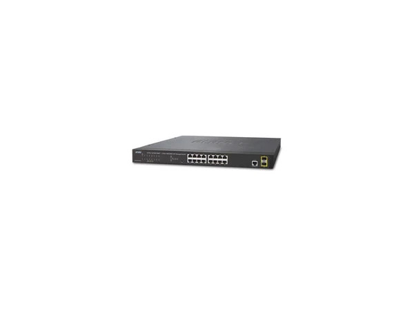 GS-4210-16T2S | Planet | 16-Port Layer 2 Managed Gigabit Ethernet Switch