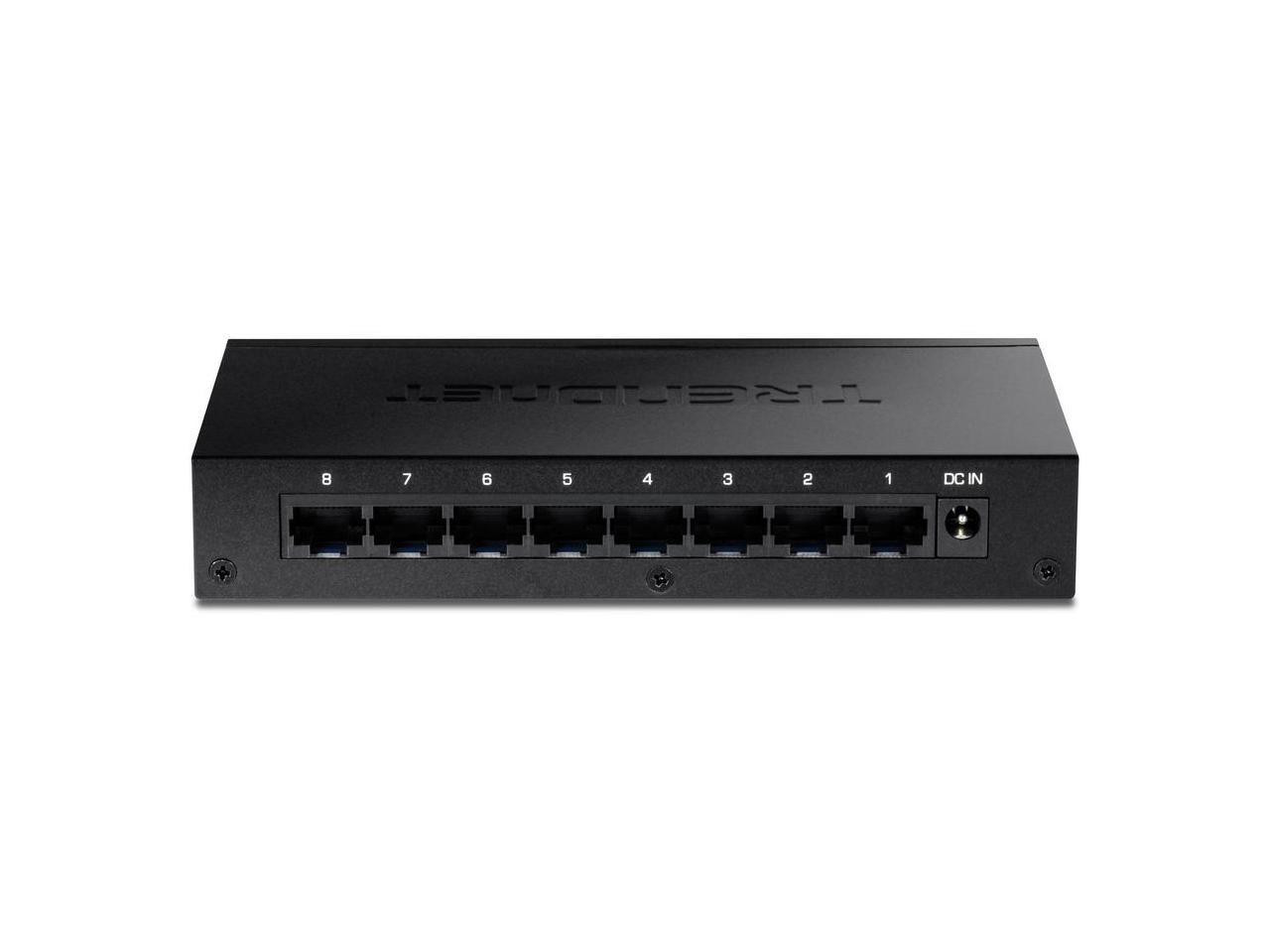 TEG-S83 | TRENDnet | 8-Port Gigabit Desktop Switch NDAA TAA compliant