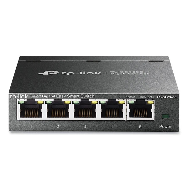 TLSG105E | TP-Link | Easy 5 Port Smart Gigabit Ethernet Desktop Switch