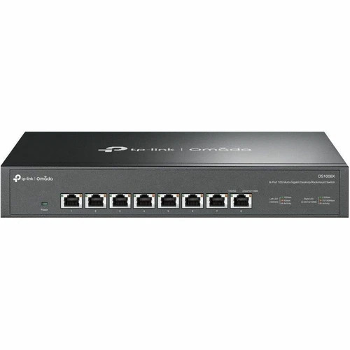 DS1008X | TP-Link | Omada 8-Port 10G Unmanaged Desktop/Rackmount Switch