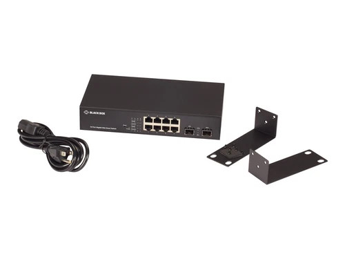 LGB710A | Black Box | LGB700 Series Web Smart Gigabit Ethernet Switch SFP