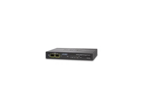 GSD-1002M | Planet | 8-Port 10/100/1000Mbps + 2-Port 100/1000X SFP Managed Desktop