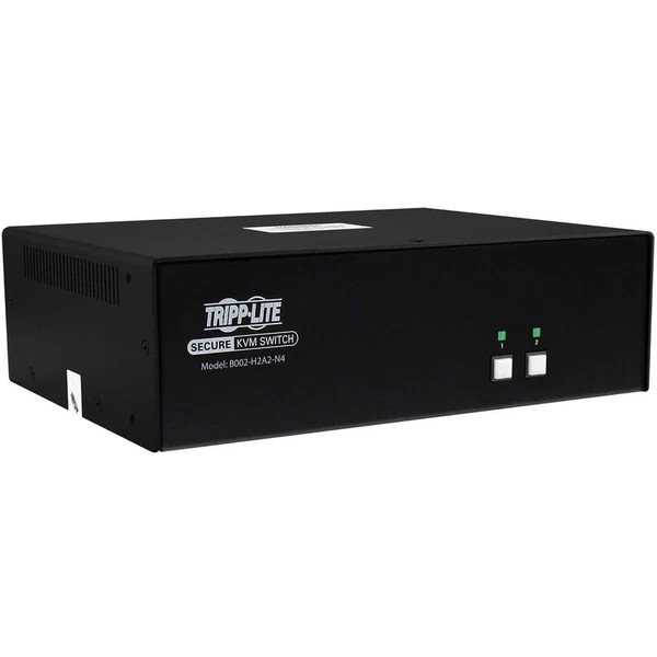 B002H2A2N4 | Tripp Lite | by Eaton Secure KVM Switch 2-Port Dual Head HDMI to HDMI 4K TAA