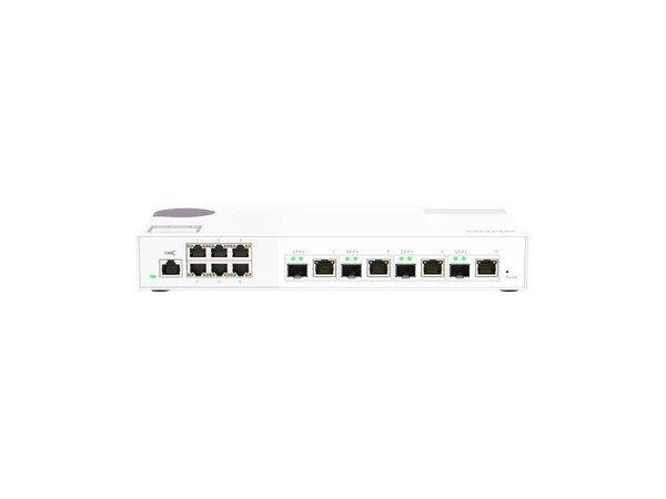 QSW-M2106-4C-US | QNAP | QSW-M408S 6-port layer 2 managed switch. 6 x 2.5GbE 1G/100M ports