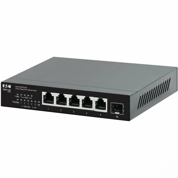 NG5POE-M2 | Eaton | 5-Port 2.5 Gbps Desktop Gigabit Ethernet Unmanaged Switch