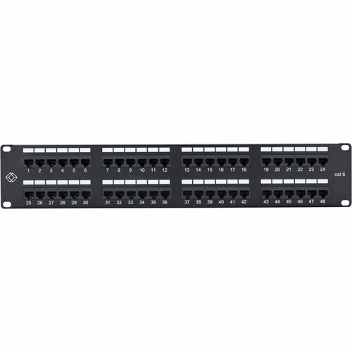 JPM648A-R2 | Black Box | 48-Port CAT6 Patch Panel