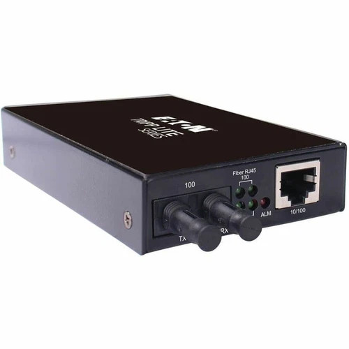 N784H01STMM | Tripp Lite | 2km RJ45/ST Hardened Copper to Fiber Media Converter
