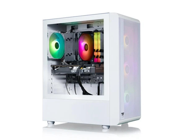 S2QT-B66R-350-LCS | Thermaltake | LCGS Quartz i350 R4 Gaming Desktop Intel Core i5-12400F 3600Mhz
