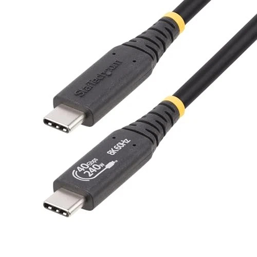 1M-40G-USB4-CABLE | StarTech | 1m 3.3ft USB4 Cable