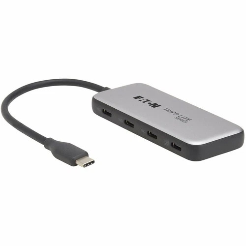 U460-004-4C-G2C | Tripp Lite | 4-Port USB-C Hub 10 Gbps 100w Pd Tb3 Gry