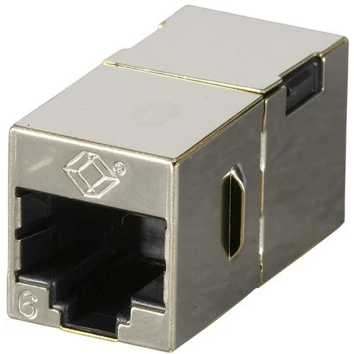 FM608-10PAK | Black Box | Cat.6 Coupler Shielded Straight-Pin Office