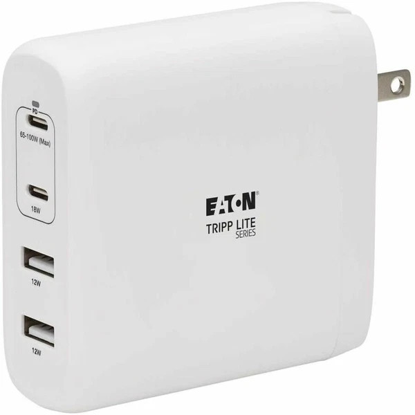 U280W04100C2G | Tripp Lite | USB C Wall Charger 4Port Compact 100W PD3.0