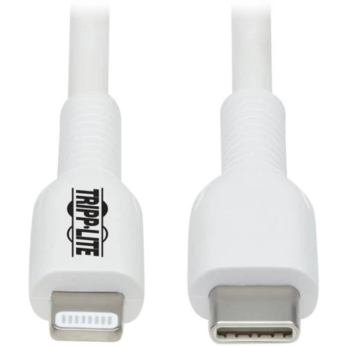 M102AB02MWH | Tripp Lite | Safe-IT 2M Lightning USB-C Data Transfer Cable