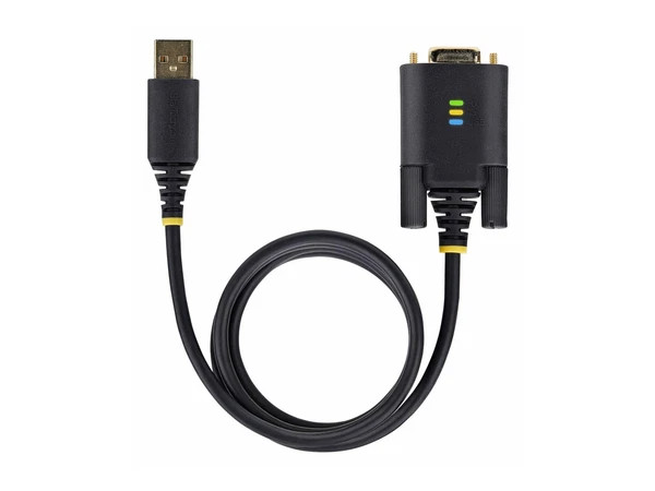 1P6FFCN-USB-SERIAL | StarTech | 6.6ft/2m USB to Null Modem Serial Adapter Cable