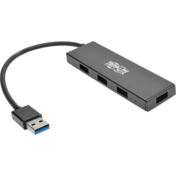 U360004SLIM | Tripp Lite | 4-Port Ultra-Slim Portable USB 3.0 SuperSpeed Hub