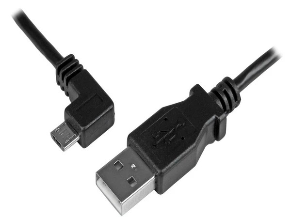 USBAUB1MLA | StarTech | 1m 3 ft Left Angle Micro-USB Charge-and-Sync Cable