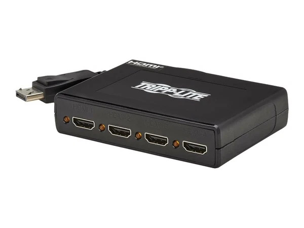 B156-004-HD-V3 | Tripp Lite | 4-Port DisplayPort to HDMI Multi-Monitor Splitter MST Hub 4K 60 Hz