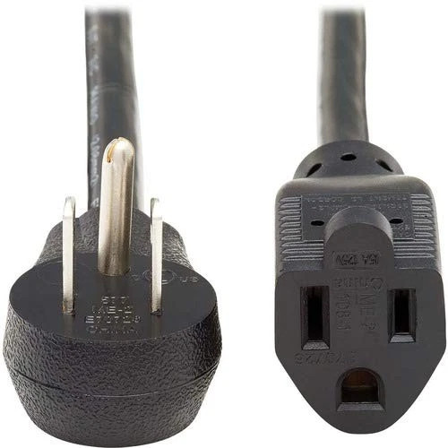P024-003-15D | Tripp Lite | Power Extension Cord Right-Angle 5-15P to 5-15R 14AWG 15A 3ft